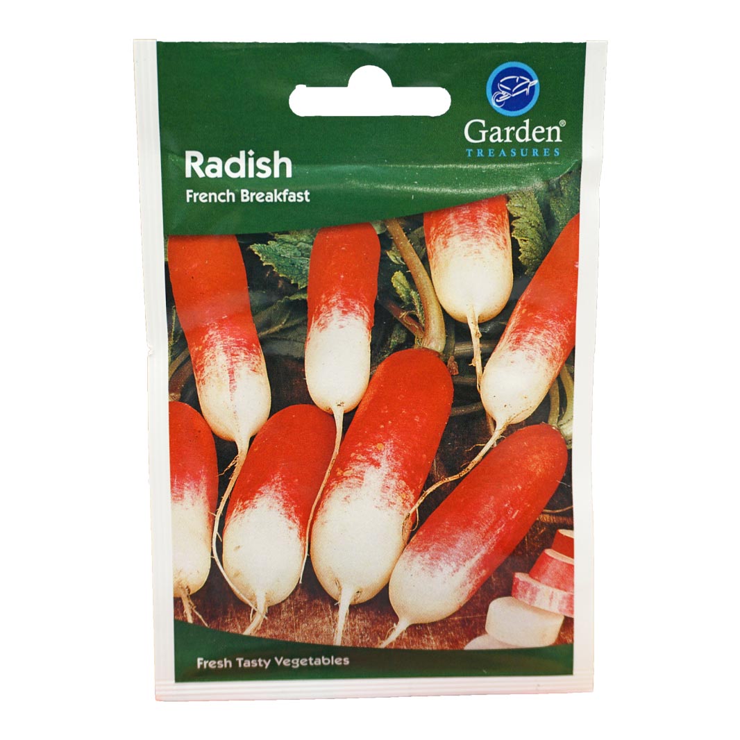 Radish (French Breakfast) Seeds (90p each or 5 for £4)