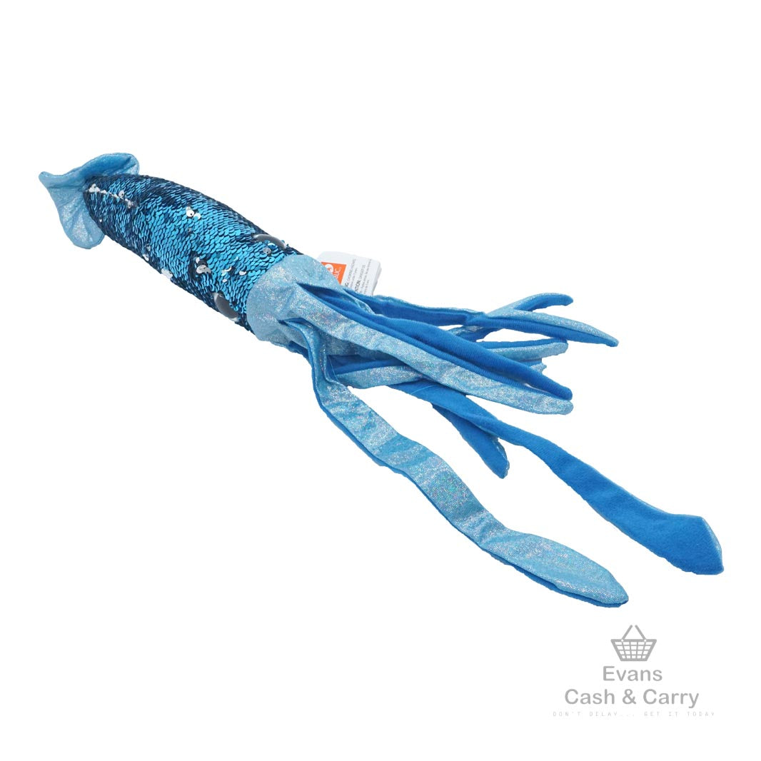 Blue Sequin Squid