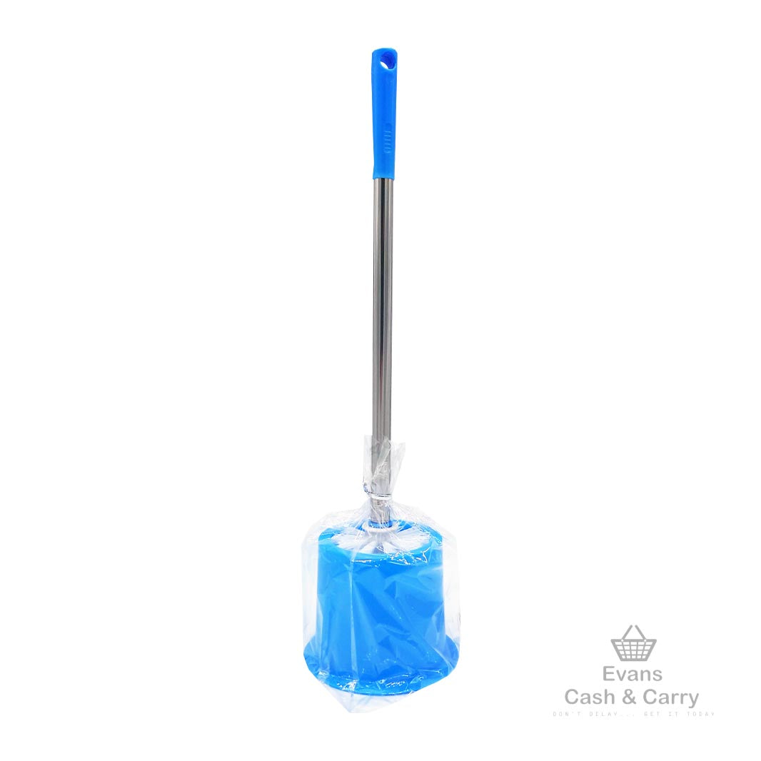 Toilet Brush and Holder - Blue