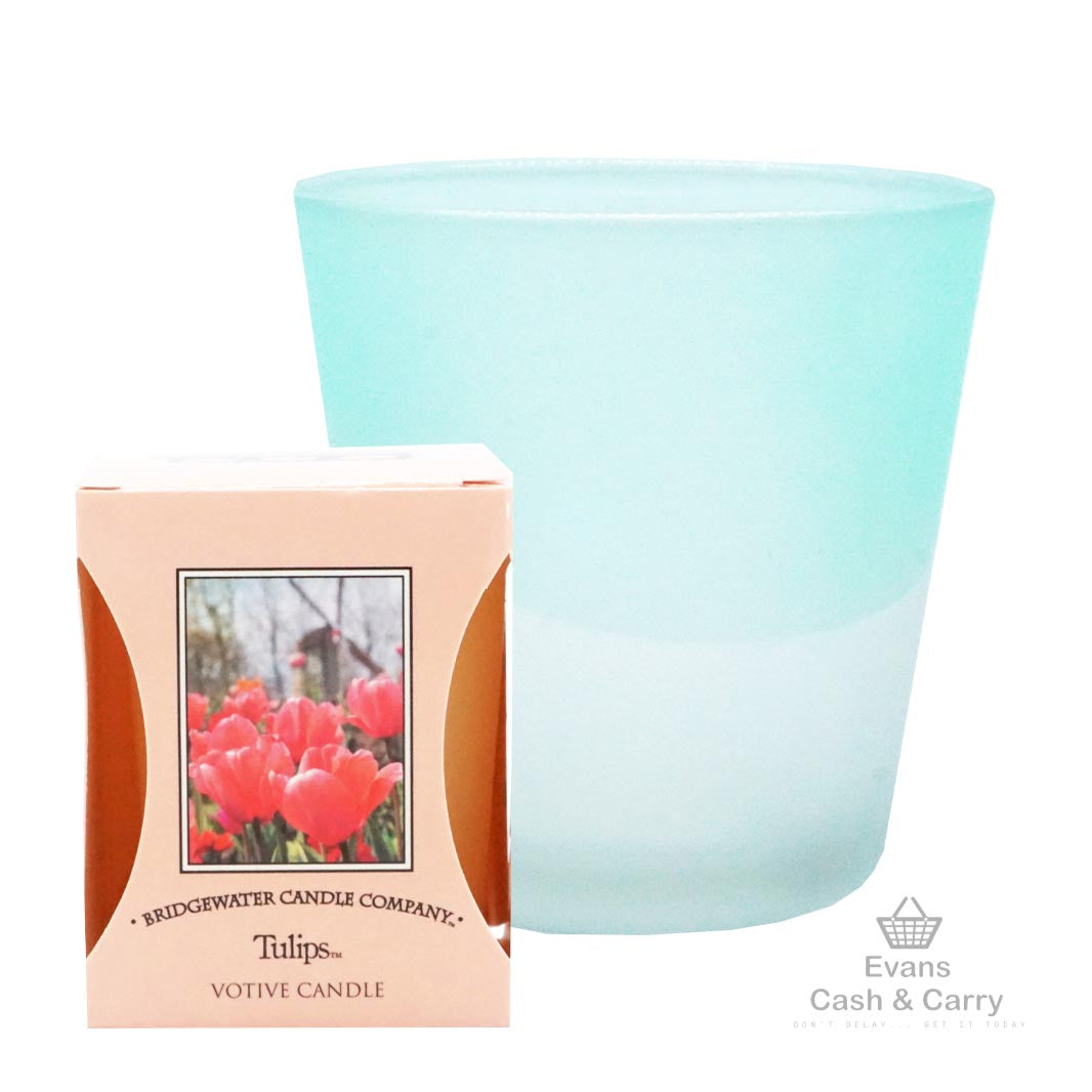 Yankee Candle Votive Holder + Tulip Votive Candle